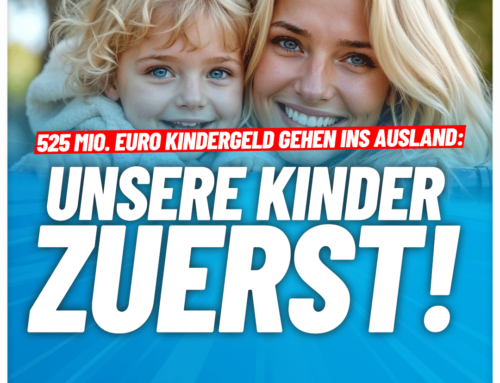 525 Mio. Euro Kindergeld gehen ins Ausland