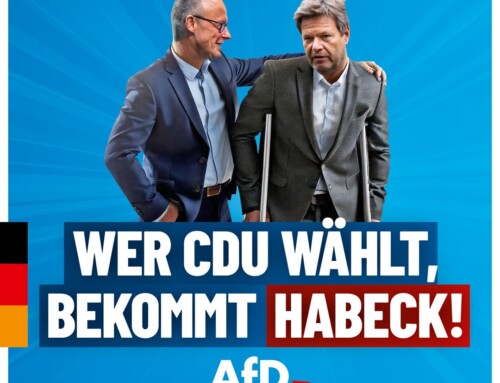 Wer CDU wählt, bekommt Habeck!